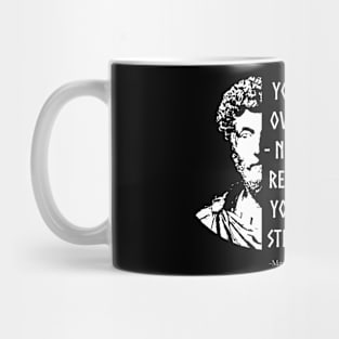 Stoicism Stoic Philosophy Quotes Marcus Aurelius Mug